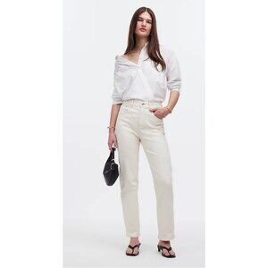 Madewell $128 The Tall Curvy 90's Straight Jean in Vintage Canvas Size T33 NN687